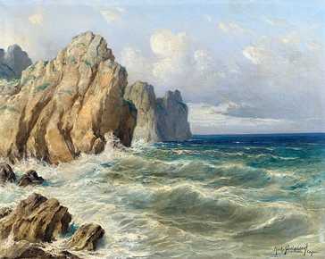 Federico Michele - Scogliera a Capri